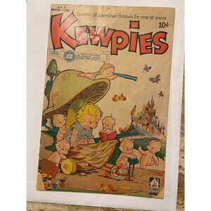 Kewpies  Comic Book Vintage ANC Spring Issue Will Eisner Publication Miss Hickor